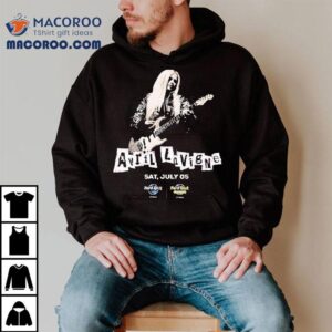 Avril Lavigne At Hard Rock Casino Ottawa On July 5 2025 For Grand Opening Shirt
