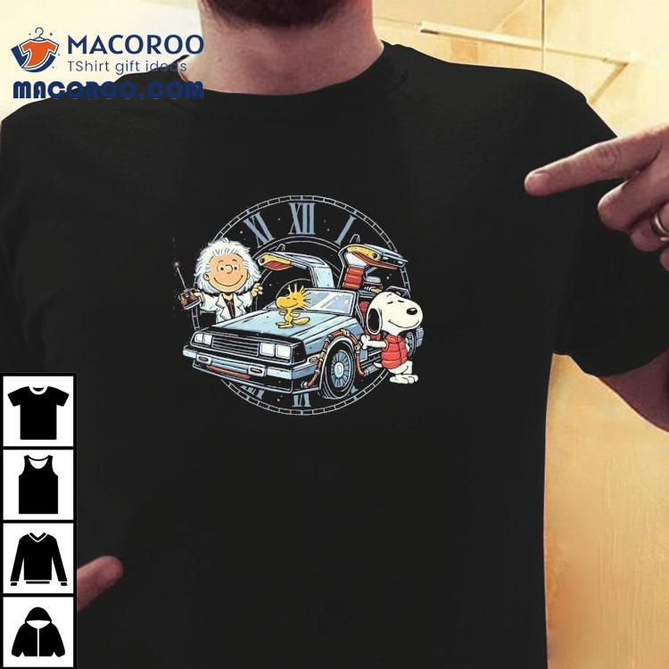 Back To The Future Style Of Peanuts Shirt Back To The Future Style Of Peanuts Shirt