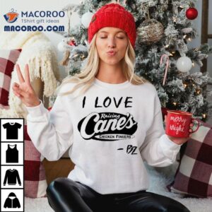Bailey Zimmerman I Love Raising Cane’s Chicken Fingers Shirt