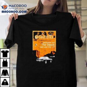 Bright Eyes The Depot In Salt Lake City Ut Sept Tshirt
