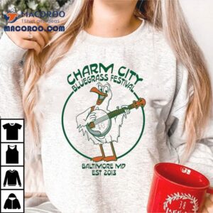 Charm City Bluegrass Festival Baltimore Md Est Tshirt