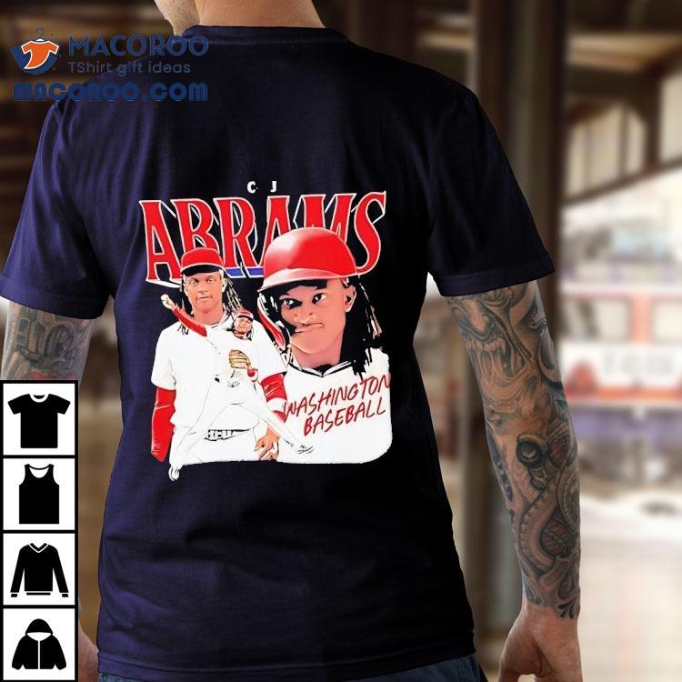 Cj Abrams Washington Nationals Baseball Shirt Cj Abrams Washington Nationals Baseball Shirt
