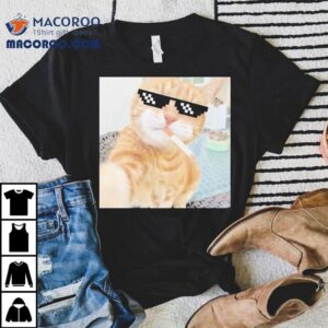 Cool Ahh Cat Cigarettes Shirt