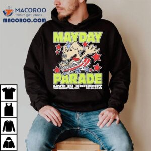Dog Surfing Mayday Parade Live In Concert Washington Dc Tshirt