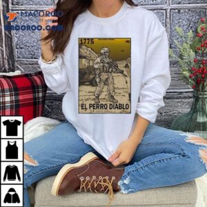 El Perro Diablo 1775 Devil Dog Skeleton Shirt