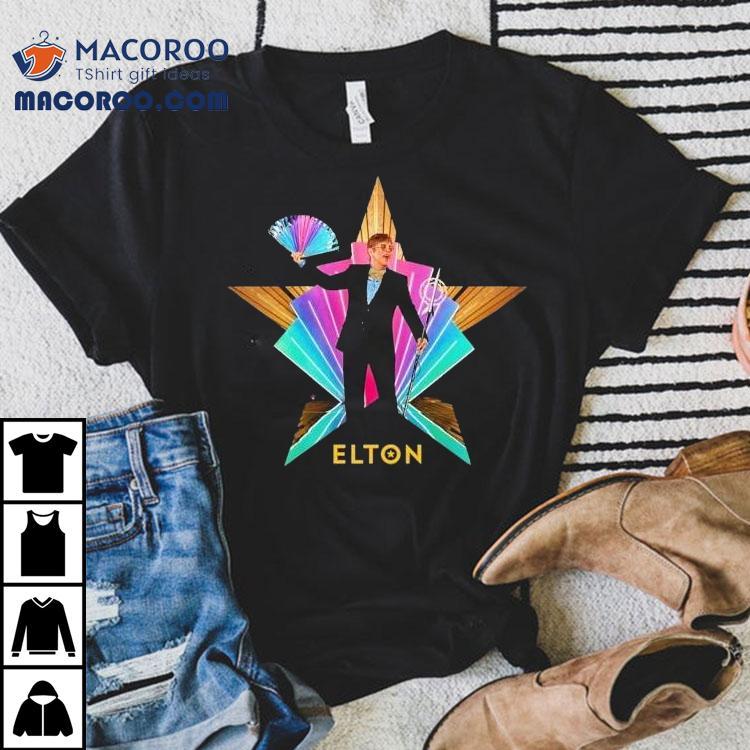 Elton John Yellow Brick Road Fan Tour Shirt Elton John Yellow Brick Road Fan Tour Shirt