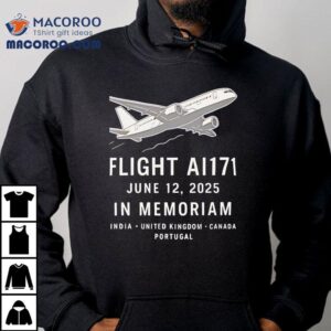 Flight Ai In Memoriam Plane Crash Tshirt