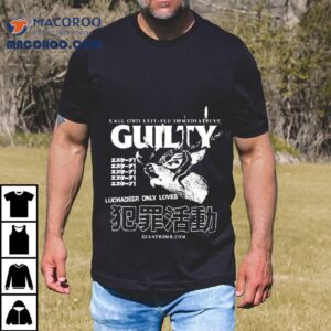Giant Bomb Guilty Luchadeer Only Loves Shirt 1 Giant Bomb Guilty Luchadeer Only Loves Tshirt