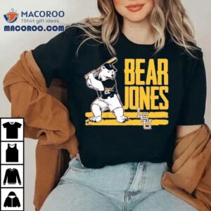 Jared Jones Bear Lsu Tigers Shirt