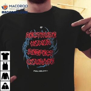Jiri Prochazka Code Rectitude Honor Respect Courage Full Violence Shirt 1 Jiri Prochazka Code Rectitude Honor Respect Courage Full Violence Tshirt