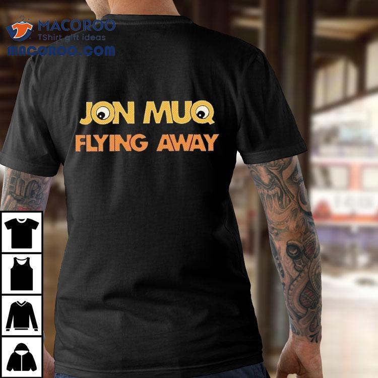 Jon Muq Flying Away Logo Shirt Jon Muq Flying Away Logo Shirt