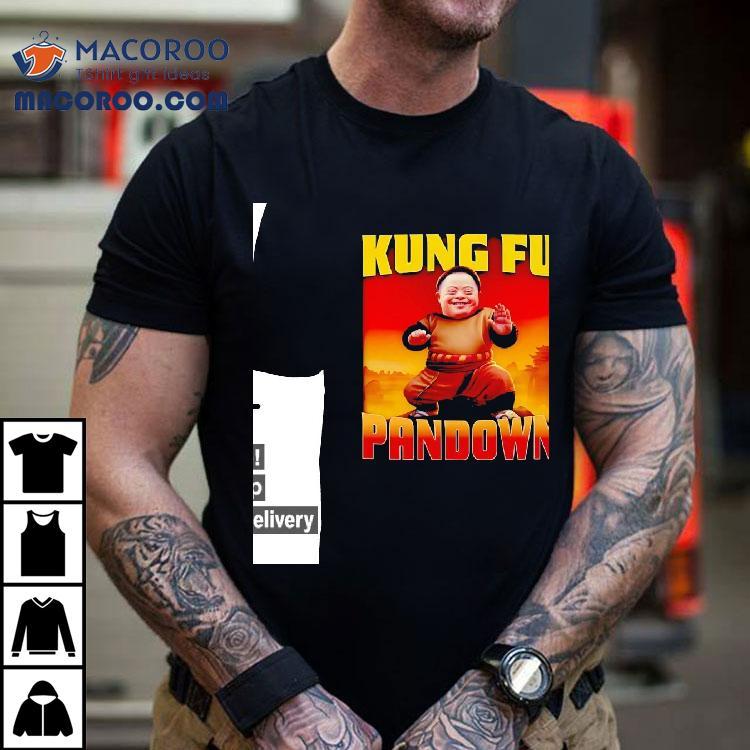 Kung Fu Pandown Graphic Shirt Kung Fu Pandown Graphic Shirt