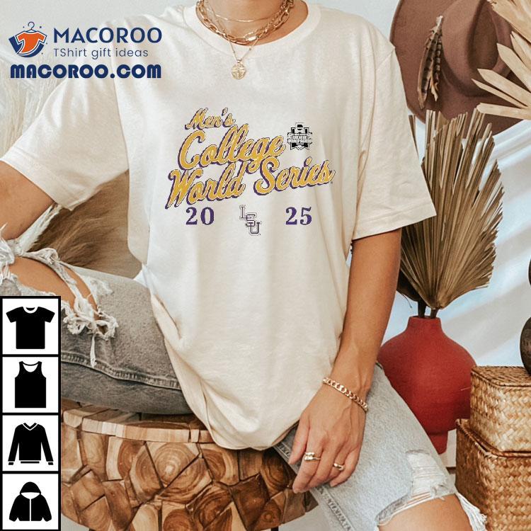 Lsu Tigers 2025 Ncaa Baseball Men’s College World Series Bullpen Ace Shirt Lsu Tigers 2025 Ncaa Baseball Men’s College World Series Bullpen Ace Shirt