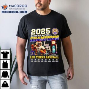 Lsu Tigers Baseball National Champions Tshirt