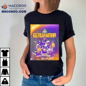 Lsu Tigers Baseball Ncaa 2025 College World Series Omaha Geauxmaha Shirt 1 Lsu Tigers Baseball Ncaa College World Series Omaha Geauxmaha Tshirt