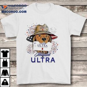 Michelob Ultra 4th Of July Dog Shirt 1 Michelob Ultra Th Of July Dog Tshirt