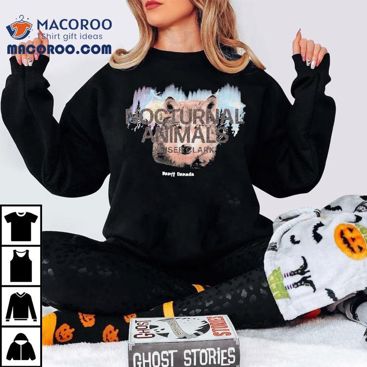 Nocturnal Animals Keiser Clark Banff Canada Wolf Shirt Nocturnal Animals Keiser Clark Banff Canada Wolf Shirt