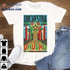 Orchestra Baobab Tour Liverpool Philharmonic Jun Tshirt