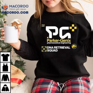 Parker Genix Pharmaceutical Engineering Dna Retrieval Squad Shirt 1 Parker Genix Pharmaceutical Engineering Dna Retrieval Squad Tshirt