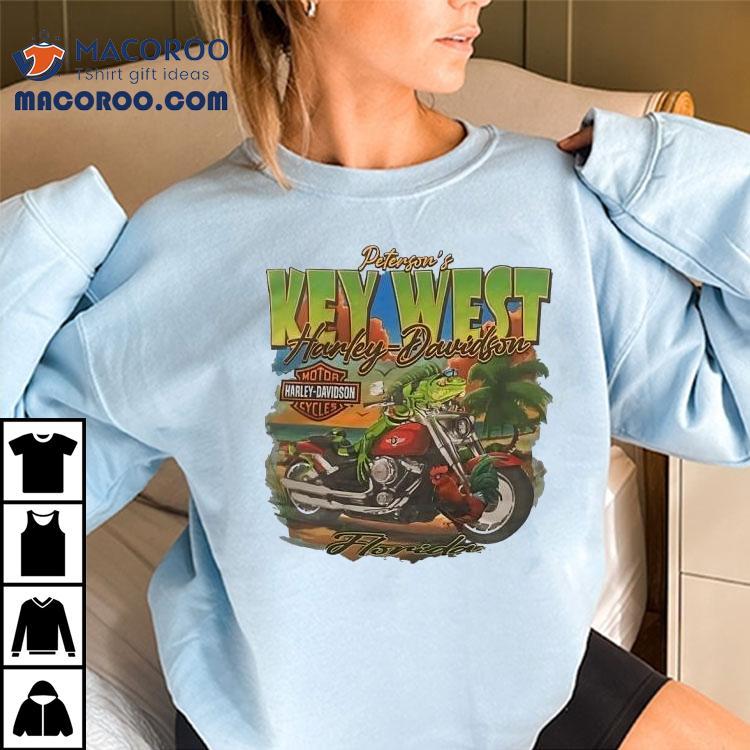 Peterson’s Key West Harley-davidson Florida Shirt Peterson’s Key West Harley-davidson Florida Shirt