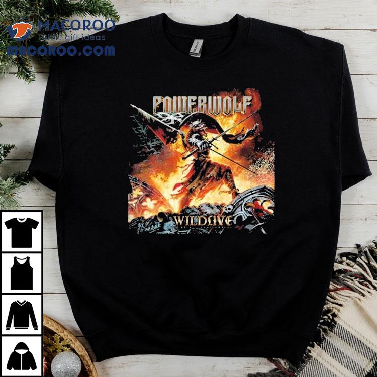 Powerwolf Wildlife Live At Olympiahalle In Munich On March 6 2026 Shirt Powerwolf Wildlife Live At Olympiahalle In Munich On March 6 2026 Shirt