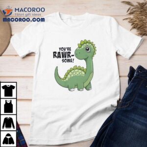 Rawr-some Funny Valentines Day Shirt
