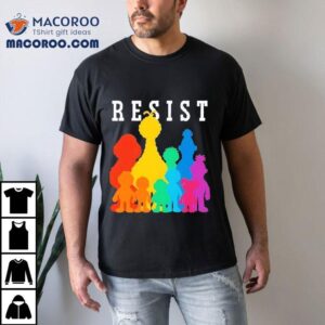 Resist Puppets Cast Of Characters Lgb Tshirt