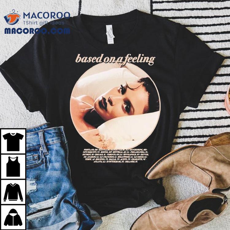 Sabrina Claudio Pillow Based On A Feeling 2022 Tour Shirt Sabrina Claudio Pillow Based On A Feeling 2022 Tour Shirt