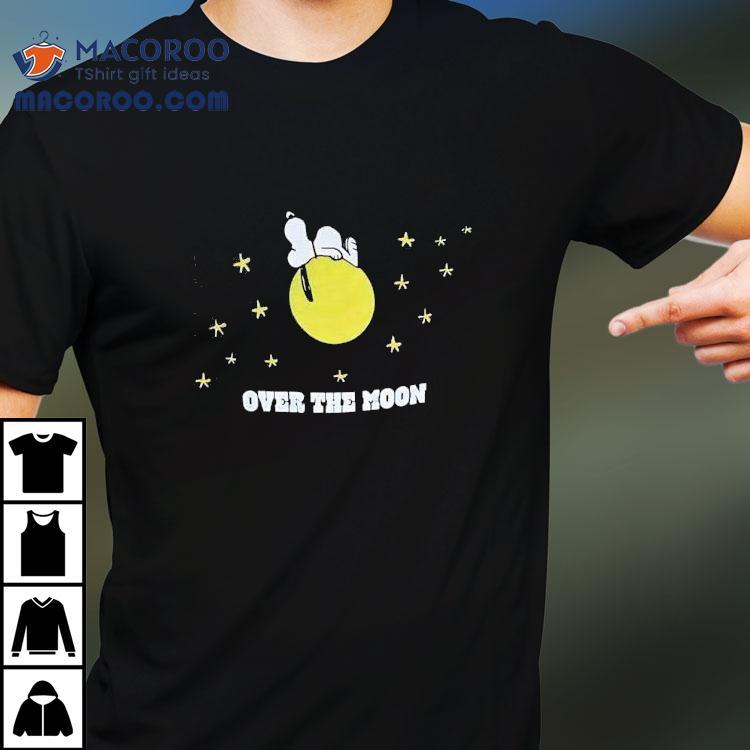 Snoopy Over The Moon Shirt Snoopy Over The Moon Shirt