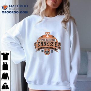 Tennessee Volunrs Ncaa Di Baseball Super Regional The Greatest Show On Dir Tshirt