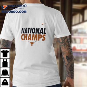 Texas Longhorns Nike Youth Ncaa Softball Women S College World Series Champions Bold Tshirt