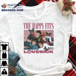 The Happy Fits Lovesick Logo Photo Shirt 1 The Happy Fits Lovesick Logo Photo Tshirt