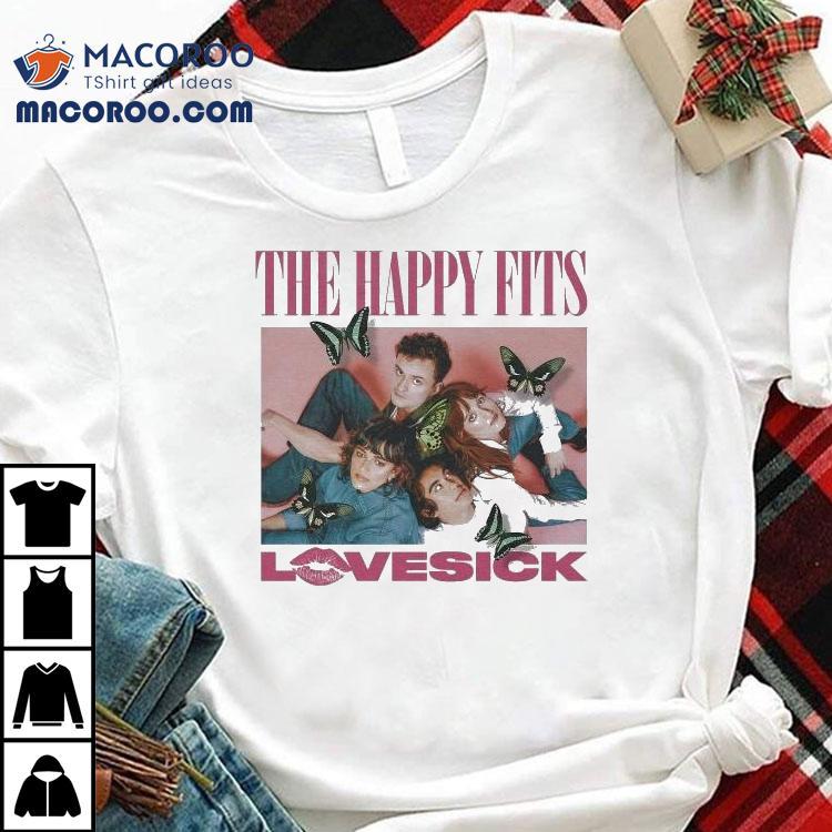 The Happy Fits Lovesick Logo Photo Shirt The Happy Fits Lovesick Logo Photo Shirt