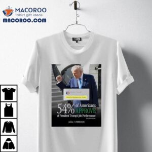 Trump 54 Percent Approval Rating Shirt