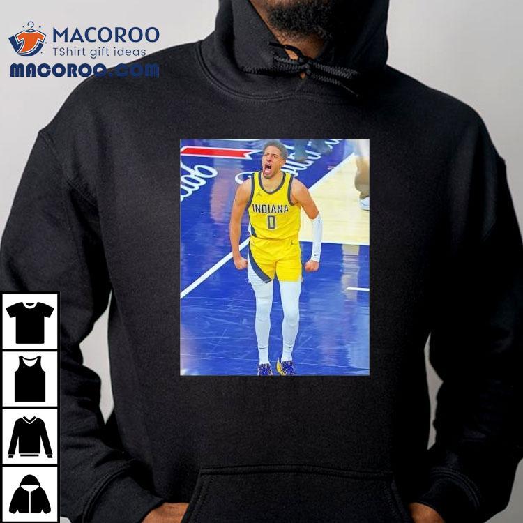 Tyrese Haliburton Indiana Pacers Game Frames Shirt Tyrese Haliburton Indiana Pacers Game Frames Shirt