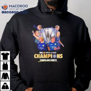 Usl Super League Champions 2025 Tampa Bay Sun Fc Shirt