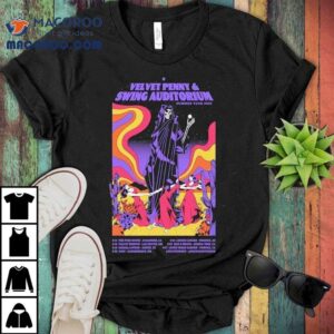 Velvet Penny Swing Auditorium Summer Tour 2025 Dates Shirt