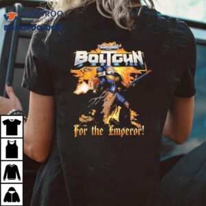 Warhammer 40,000 Boltgun For The Emperor Boltgun Shirt
