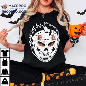 Warren Lotas Fiery Glare Mask Shirt