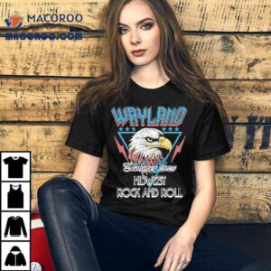 Wayland Summer 2025 Tour Midwest Rock And Roll Eagle Shirt