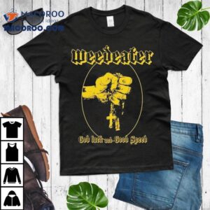 Weedeater God Luck And Good Speed Hand Shirt