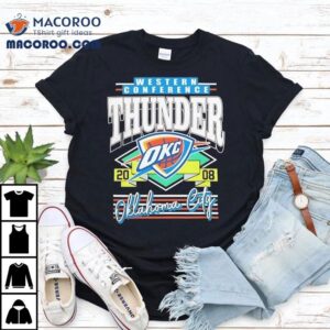 Western Conference Oklahoma City Thunder 2008 Shirt