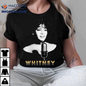 Whitney Houston Microphone Shirt