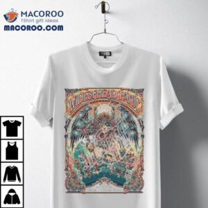 Widespread Panic Chicago Illinois 2025 Tour At Chicago Theatre On June 4 5 6 2025 By Juan Ma Orozco Panther Wings Shirt