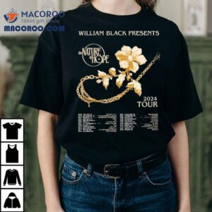 William Black The Nature Of Hope Tour 2024 Dates Shirt