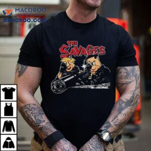 Yabba Dabba Doo The Savages Side Action Shirt