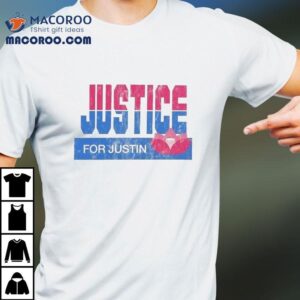 Zack Peter Justice For Justin Shirt