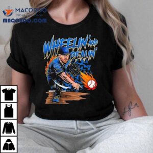 Zack Wheeler Wheelin And Dealin Philadelphia Phillies Baseball Shirt