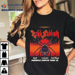 Zakk Sabbath American Winter Tour 2025 Dates Shirt