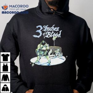 Inches Of Blood Blood Hockey Heavy Metal Tshirt